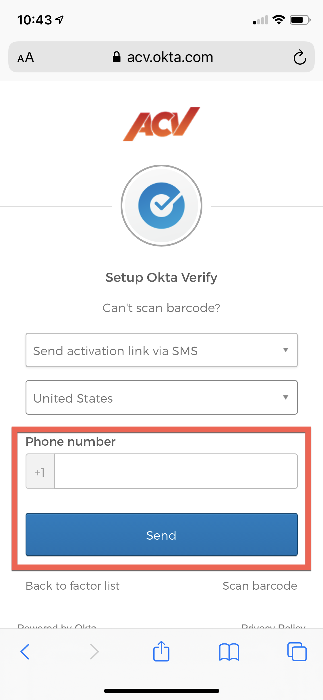 Okta verify setup on iphone android acv auctions